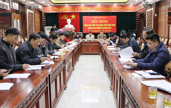Tổng kết công tác khoa giáo năm 2020, triển khai kế hoạch năm 2021