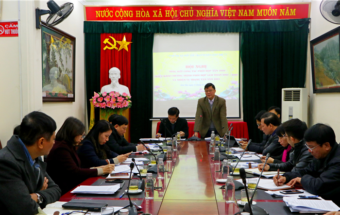 Ký kết chương trình phối hợp giữa Ban Tuyên giáo Thị ủy Sơn Tây và UBND Thị xã