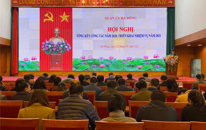 Quận ủy Hà Đông tổng kết công tác xây dựng Đảng năm 2020