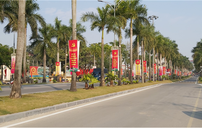 Kiểm tra công tác tuyên truyền chào mừng Đại hội đại biểu toàn quốc lần thứ XIII của Đảng