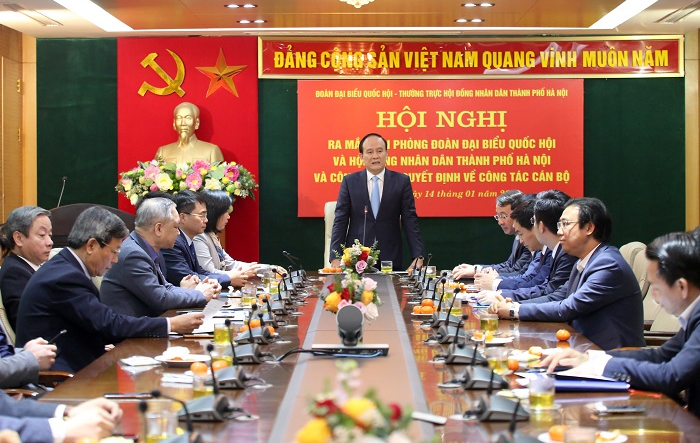 Ra mắt Văn phòng Đoàn đại biểu Quốc hội và HĐND thành phố Hà Nội