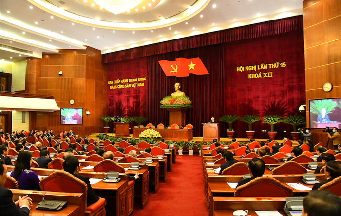 Bế mạc Hội nghị lần thứ 15 Ban Chấp hành Trung ương Đảng khóa XII