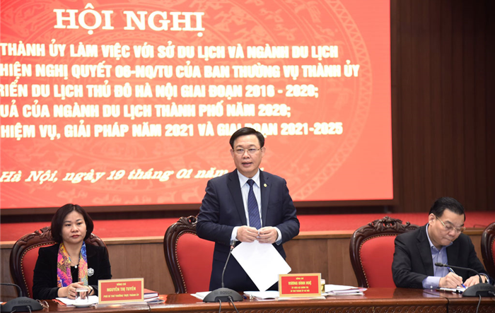 Ngành Du lịch Hà Nội phải phát triển bứt phá trong năm 2021