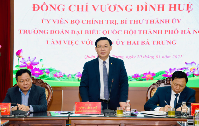 Xây dựng quận Hai Bà Trưng thành quận trung tâm hàng đầu, tiêu biểu