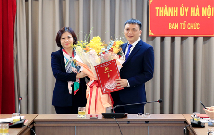 Đồng chí Nguyễn Minh Long giữ chức vụ Phó Trưởng ban Tổ chức Thành ủy