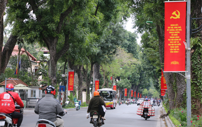 Hoàn thiện công tác trang trí, sẵn sàng cho sự kiện chính trị trọng đại của đất nước