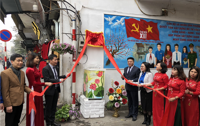 Khánh thành Công trình thanh niên tình nguyện chào mừng Đại hội đại biểu toàn quốc lần thứ XIII của Đảng