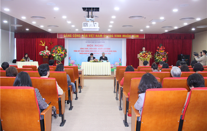 Tổng kết hoạt động khoa học và công nghệ năm 2020, triển khai kế hoạch công tác năm 2021 