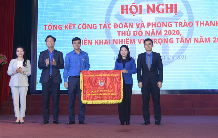 Đoàn Thanh niên Thành phố là đơn vị dẫn đầu trong công tác Đoàn và phong trào Thanh thiếu nhi cả nước