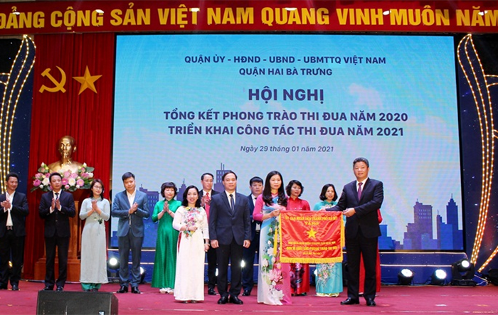 Quận Hai Bà Trưng tổng kết phong trào thi đua năm 2020