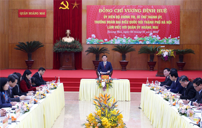 Quận Hoàng Mai phải tập trung phát triển từ những dự án động lực