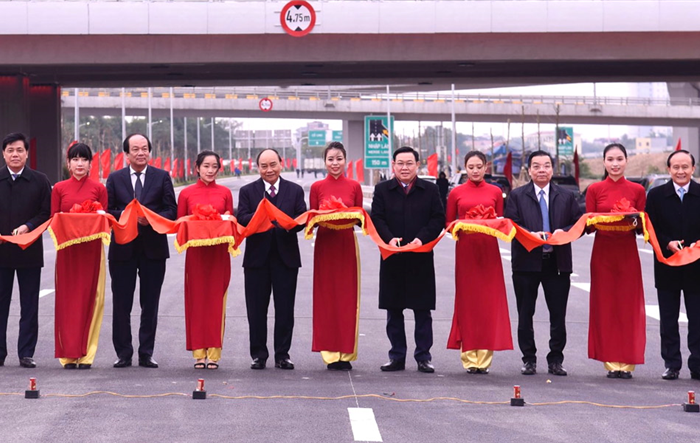 Hà Nội khánh thành công trình giao thông chào mừng Đại hội XIII của Đảng
