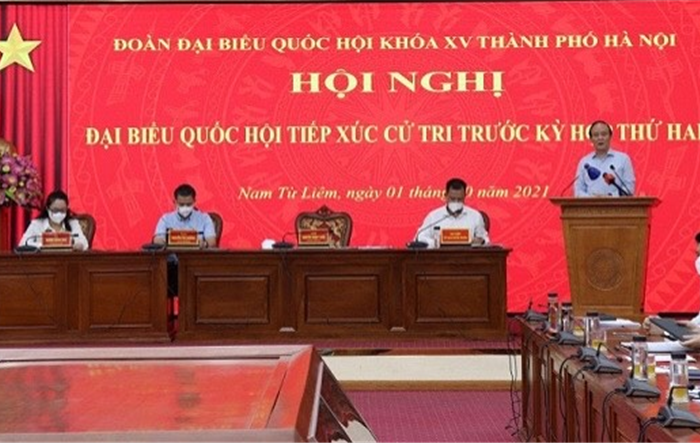 Cử tri quận Thanh Xuân, Nam Từ Liêm, Cầu Giấy kiến nghị cần sớm sửa đổi, bổ sung Luật Đất đai năm 2013