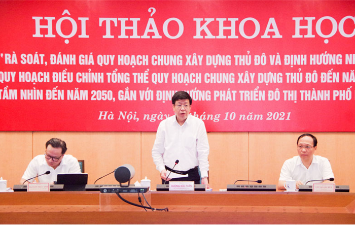 Rà soát, đánh giá Quy hoạch chung xây dựng Thủ đô