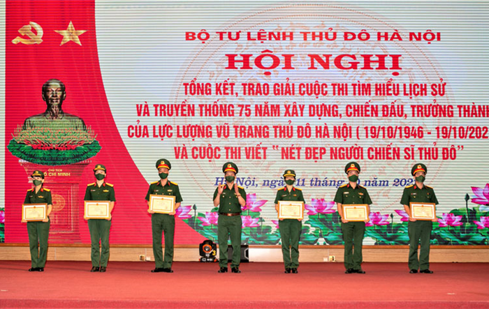 Tổng kết Cuộc thi tìm hiểu lịch sử và truyền thống 75 năm xây dựng chiến đấu, trưởng thành của lực lượng vũ trang Thủ đô