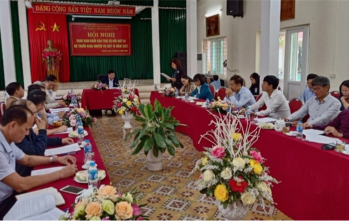 Hội nghị giao ban Khối bảo trợ xã hội quý III năm 2021