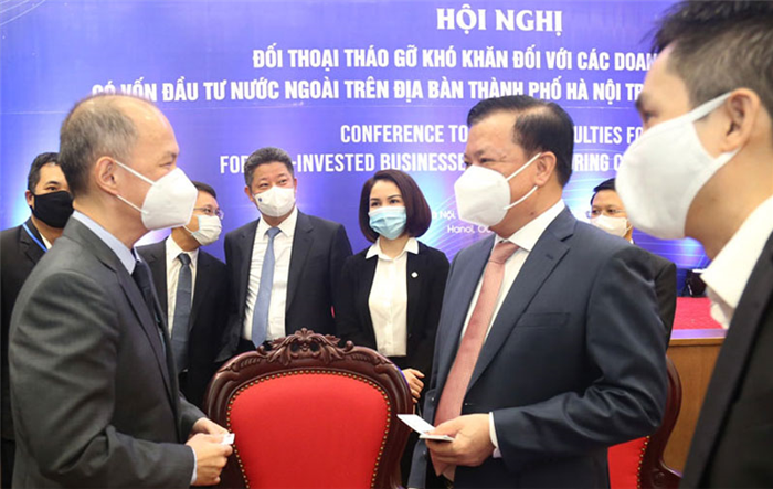 Hà Nội đối thoại tháo gỡ khó khăn cho doanh nghiệp phục hồi sản xuất kinh doanh