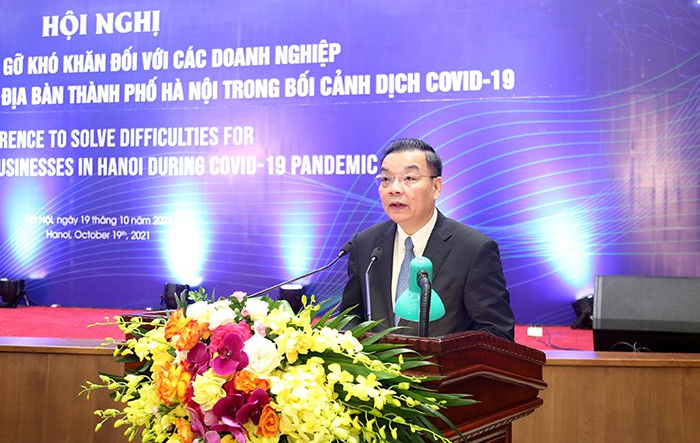 Chủ tịch UBND thành phố Hà Nội Chu Ngọc Anh: Quyết liệt tháo gỡ, hỗ trợ doanh nghiệp vượt qua khó khăn
