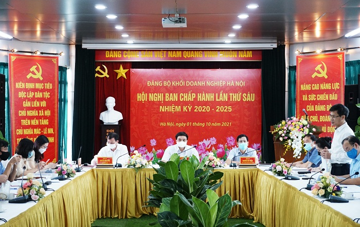 Hội nghị lần thứ 6 Ban Chấp hành Đảng bộ Khối Doanh nghiệp Hà Nội