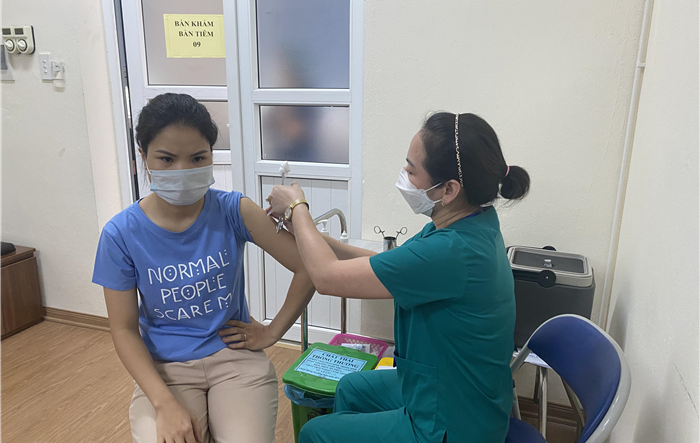 Sóc Sơn đã tiêm vắc xin phòng Covid-19 đạt 98,27%