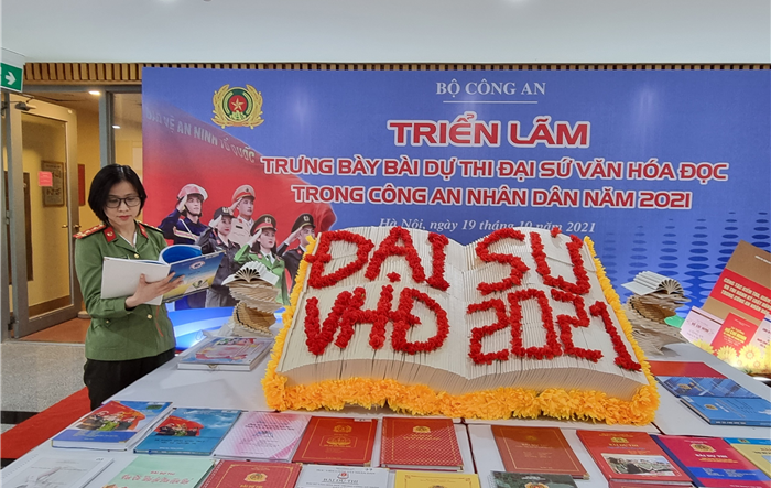 Bộ Công an tổ chức trao thưởng Cuộc thi Đại sứ văn hóa đọc trong Công an Nhân dân năm 2021