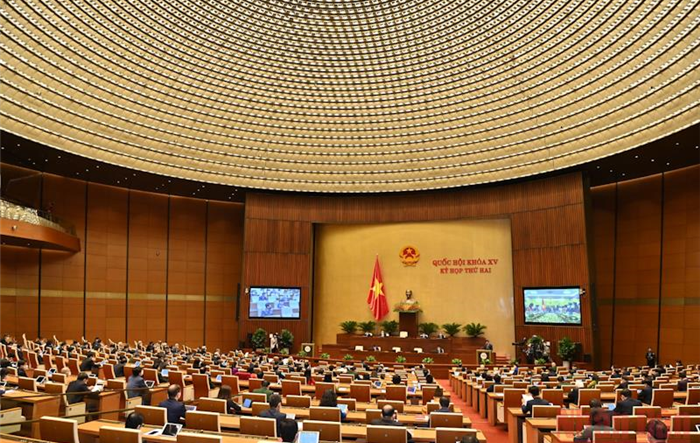 Kỳ họp thứ hai, Quốc hội khóa XV khai mạc theo hình thức trực tuyến