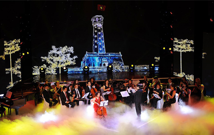 Chương trình nghệ thuật ''Bản giao hưởng hòa bình''