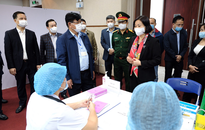 Đông Anh diễn tập vận hành Trạm y tế lưu động phòng chống dịch Covid-19