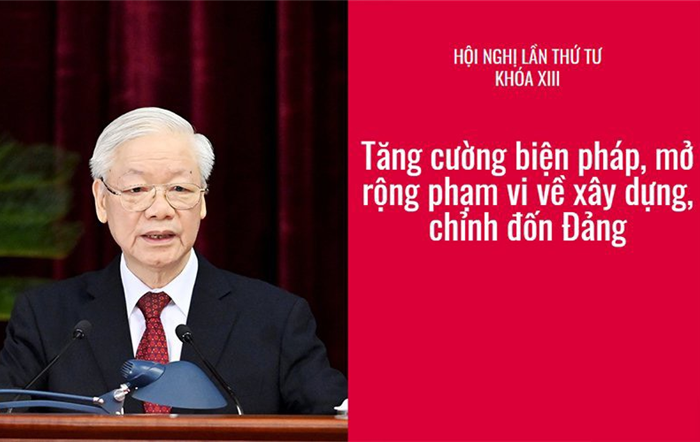 Tăng cường biện pháp, mở rộng phạm vi về xây dựng, chỉnh đốn Đảng