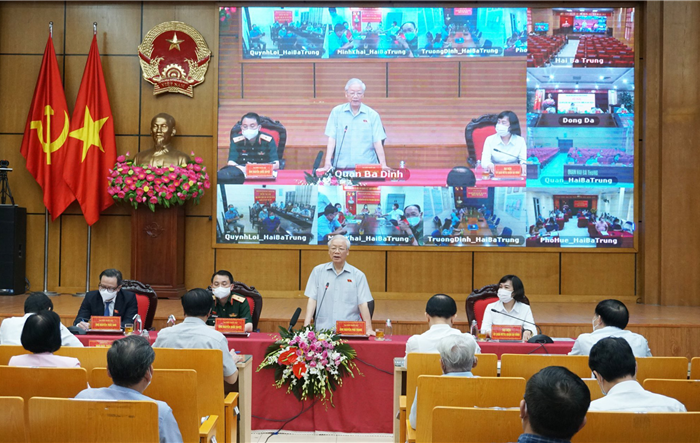 Tổng Bí thư Nguyễn Phú Trọng:  Hà Nội phải xứng đáng là Thủ đô anh hùng của dân tộc Việt Nam anh hùng