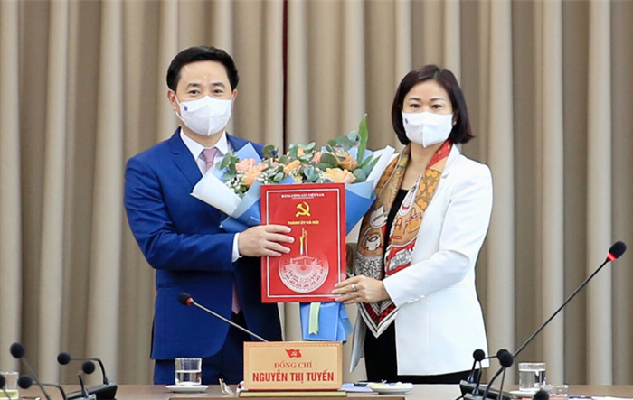 Chánh Văn phòng Thành ủy Trần Anh Tuấn giữ chức vụ Bí thư Thị ủy Sơn Tây
