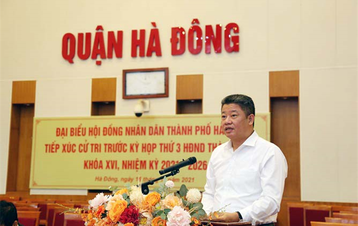 Cử tri quận Hà Đông mong muốn đẩy nhanh tiến độ tiêm vắc xin cho trẻ em từ 12 - 17 tuổi