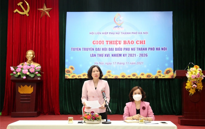 489 đại biểu tham dự Đại hội đại biểu phụ nữ thành phố Hà Nội lần thứ XVI