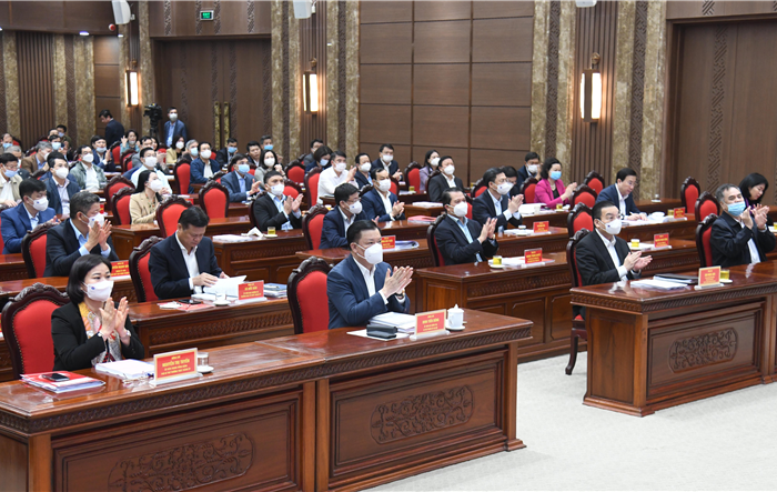 Thành uỷ Hà Nội quán triệt, triển khai một số văn bản mới  của Trung ương và thành phố về xây dựng Đảng