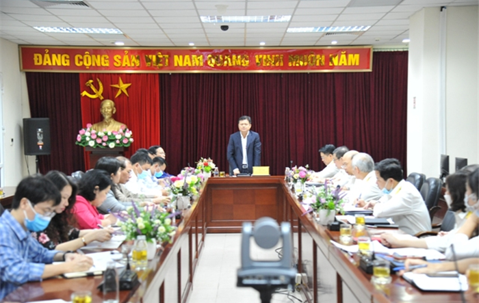Ban Tổ chức Thành uỷ làm việc với Đảng bộ Cục thuế thành phố Hà Nội