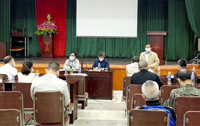 Huyện Gia Lâm chỉ đạo tại “điểm nóng” dịch Covid-19 ở xã Ninh Hiệp