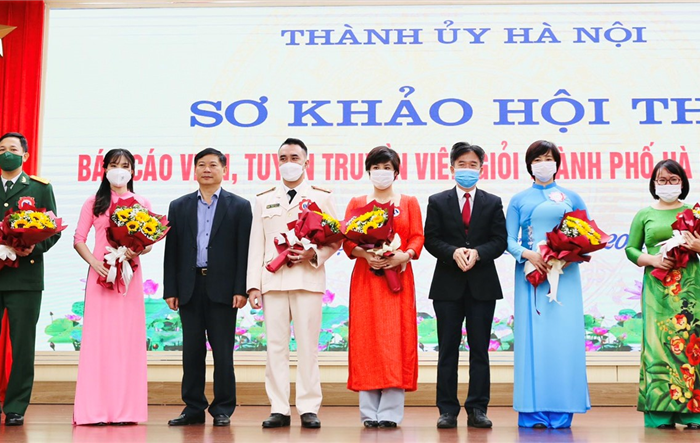Sơ khảo Hội thi Báo cáo viên, tuyên truyền viên giỏi cấp Thành phố Cụm 4