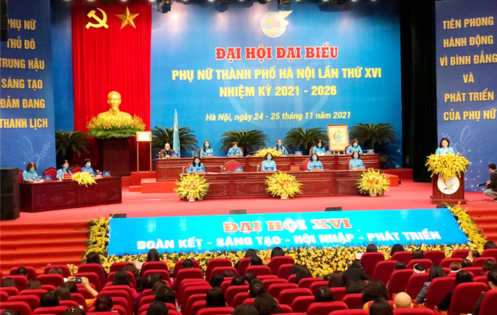 Phiên trù bị Đại hội đại biểu phụ nữ thành phố Hà Nội lần thứ XVI