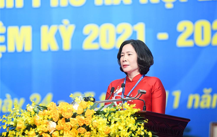 Đồng chí Lê Kim Anh tái đắc cử Chủ tịch Hội Liên hiệp Phụ nữ thành phố Hà Nội khóa XVI