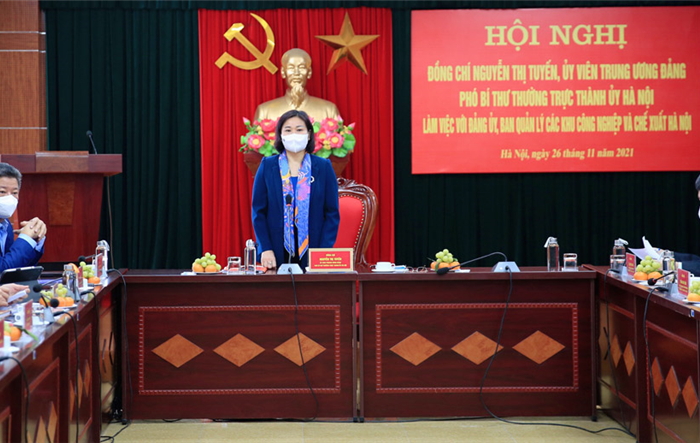 Đẩy mạnh cải cách hành chính, là cầu nối hỗ trợ các doanh nghiệp trong khu công nghiệp và chế xuất