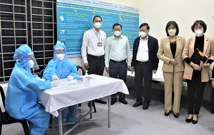 Quận Hai Bà Trưng: Diễn tập và triển khai mô hình Trạm y tế lưu động