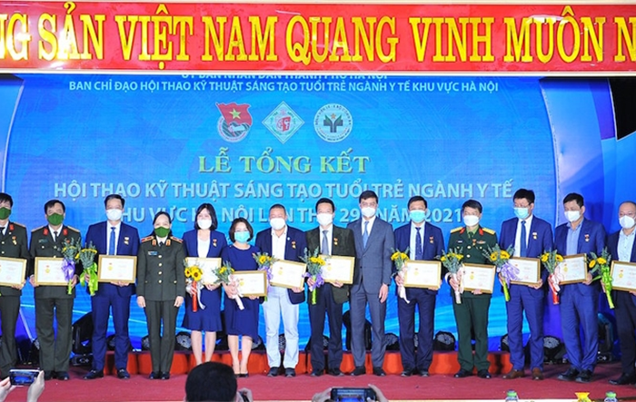 Tổng kết và trao giải Hội thao Kỹ thuật sáng tạo tuổi trẻ ngành Y tế khu vực Hà Nội lần thứ 29