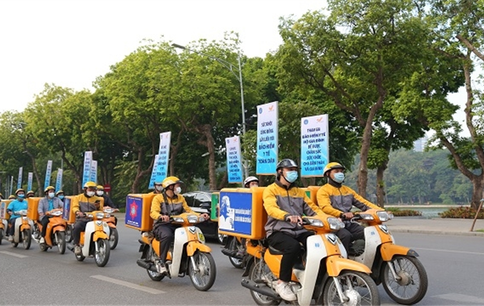 Bảo hiểm xã hội Hà Nội: Ra quân tuyên tuyền, vận động người dân tham gia bảo hiểm xã hội tự nguyện