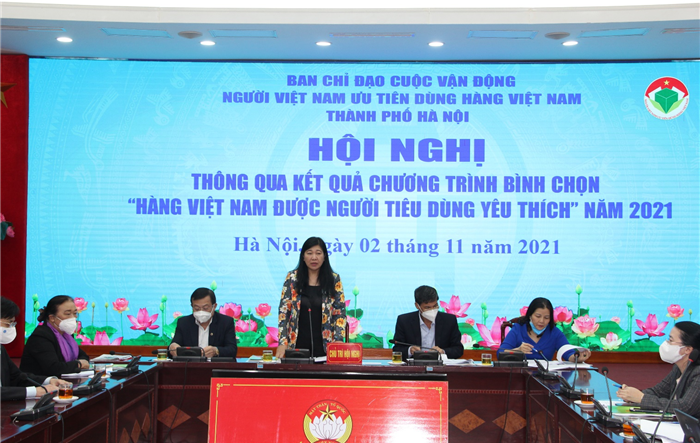 213 sản phẩm, dịch vụ được bình chọn “Hàng Việt Nam được người tiêu dùng yêu thích” năm 2021