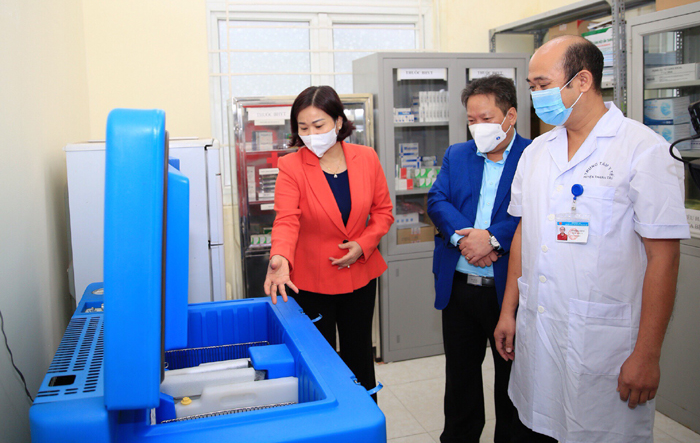 Thanh Trì cần nhân rộng, phát huy mô hình “Tổ liên gia” trong giám sát người về từ vùng dịch
