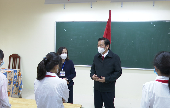 Huyện Ba Vì tập trung lãnh đạo, chỉ đạo tốt việc đón học sinh trở lại trường