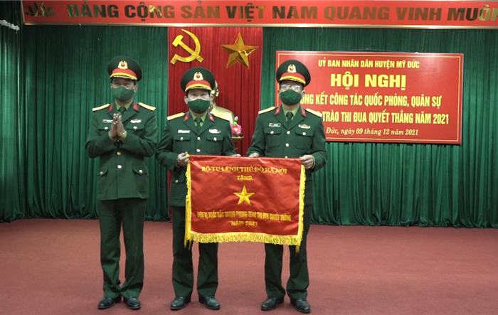 Mỹ Đức tổng kết công tác quốc phòng, quân sự năm 2021