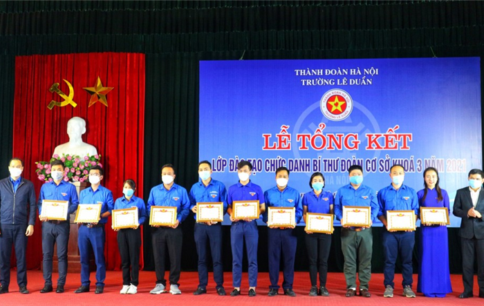 Hội thi “Kỹ năng nghiệp vụ cán bộ Đoàn” và Tổng kết lớp đào tạo chức danh Bí thư Đoàn cơ sở khóa III năm 2021