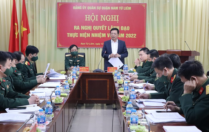 Hội nghị triển khai Nghị quyết lãnh đạo thực hiện nhiệm vụ năm 2022