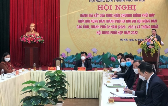 Đánh giá chương phối hợp giữa Hội Nông dân thành phố Hà Nội với Hội Nông dân các tỉnh, thành phố